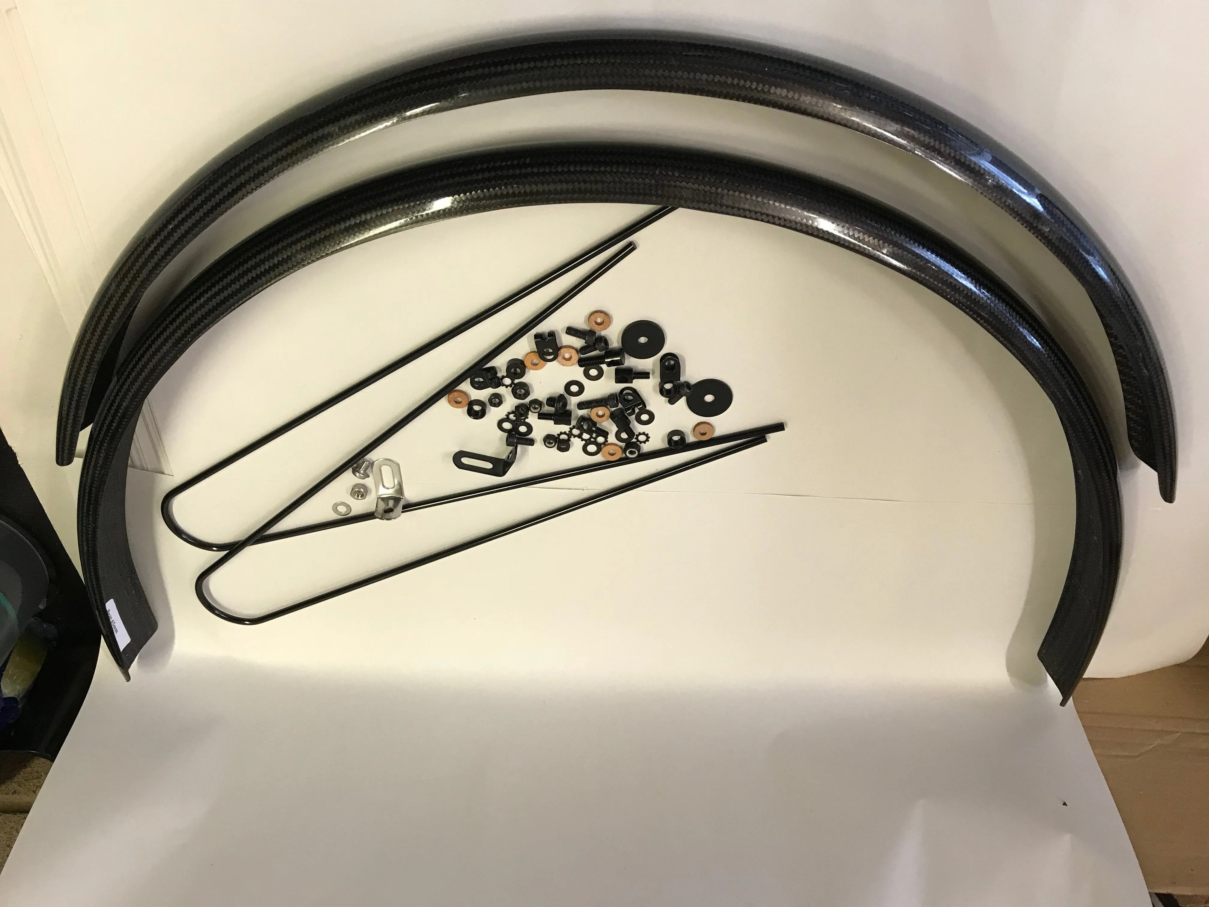 Carbon Fibre Mudguards 700C x 35/40/50mm and 650B x 45mm/50mm/58mm, 20" x 60mm