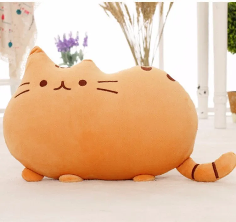 Cat Cotton Pillow With Zipper