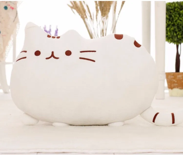 Cat Cotton Pillow With Zipper