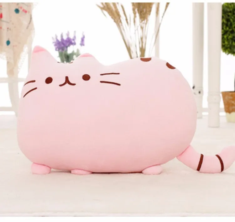 Cat Cotton Pillow With Zipper