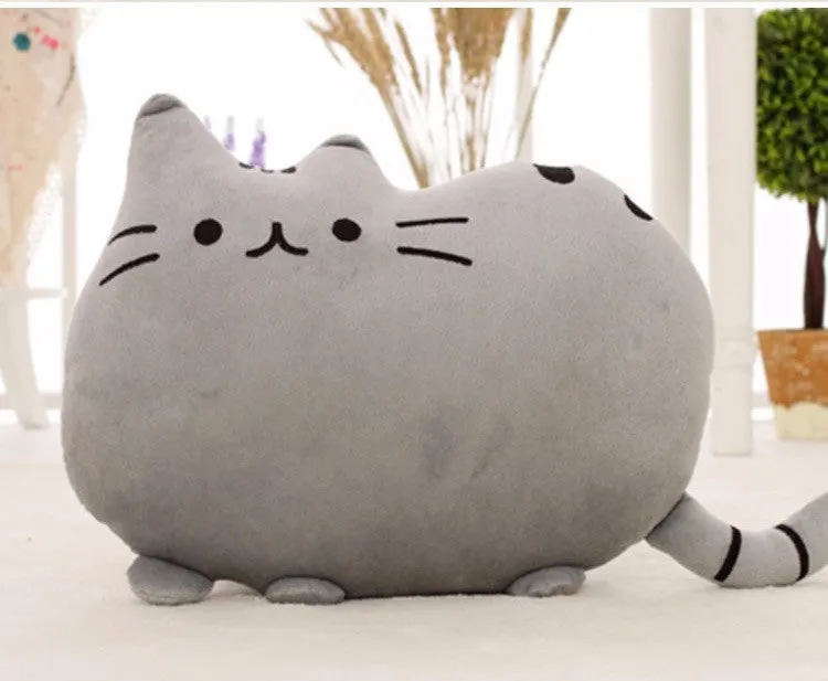 Cat Cotton Pillow With Zipper