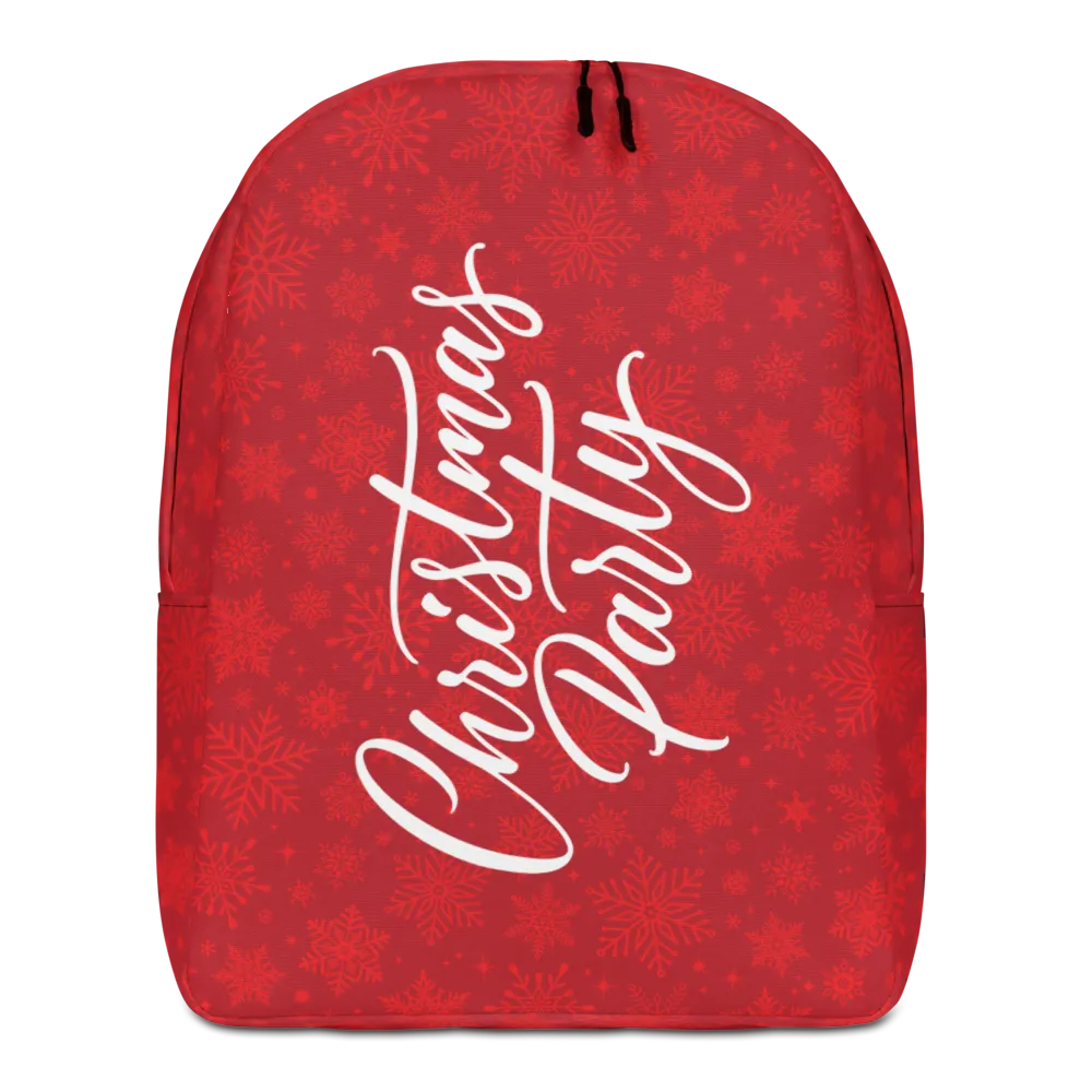 Christmas Party Minimalist Backpack