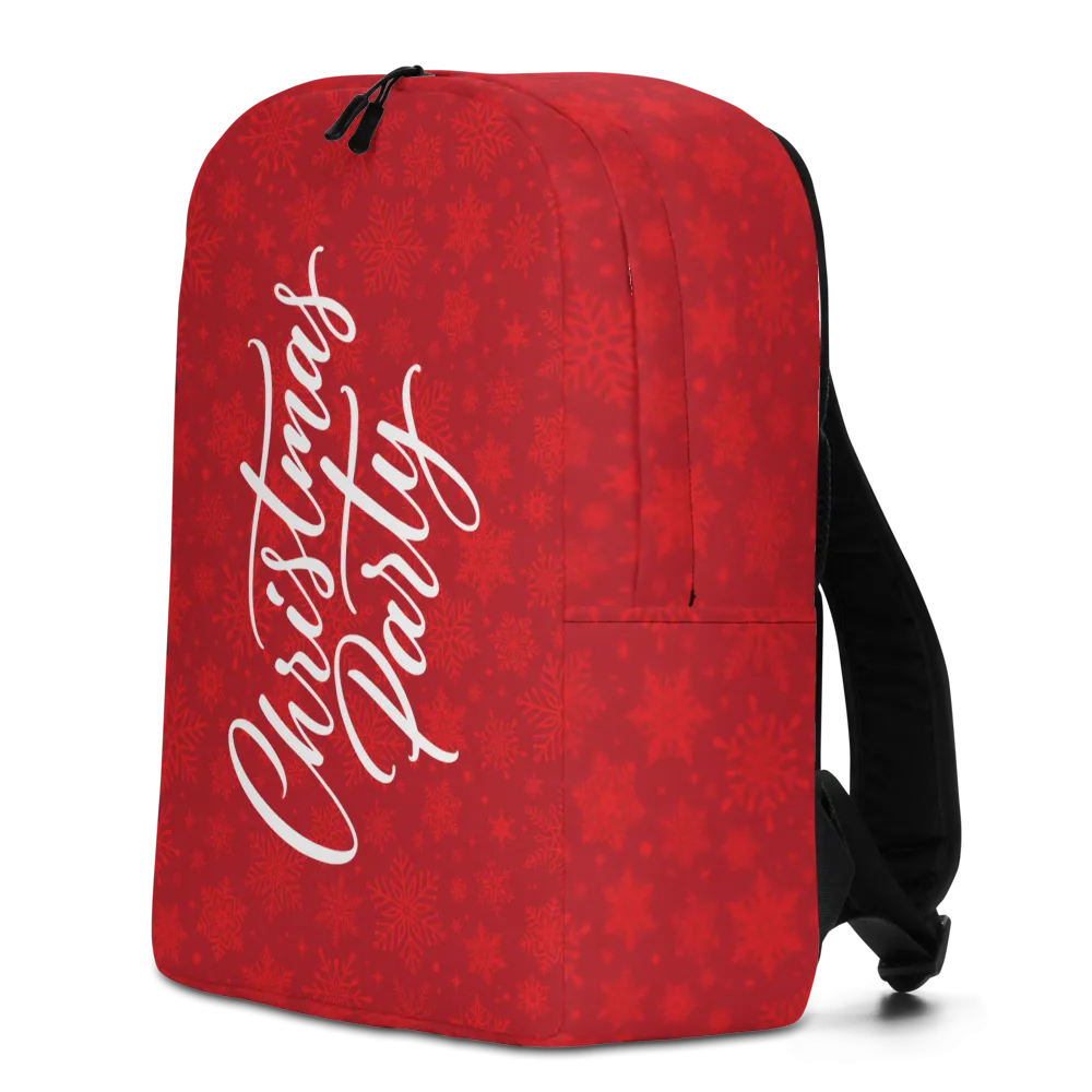 Christmas Party Minimalist Backpack