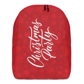 Christmas Party Minimalist Backpack