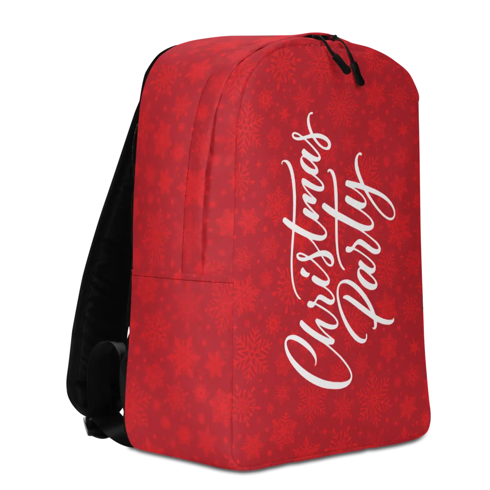 Christmas Party Minimalist Backpack
