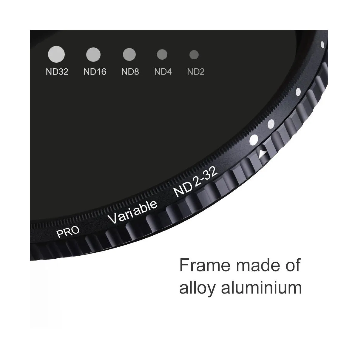 [CLEARANCE] K&F Concept Variable ND Filter ND2-ND32 (1-5 Stops) Neutral Density Nano-X Optical Glass Lens Filters with Waterproof & Scratchproof Multi-Layer Protective Coating and Ultra-thin Frame for DSLRs and Mirrorless Cameras
