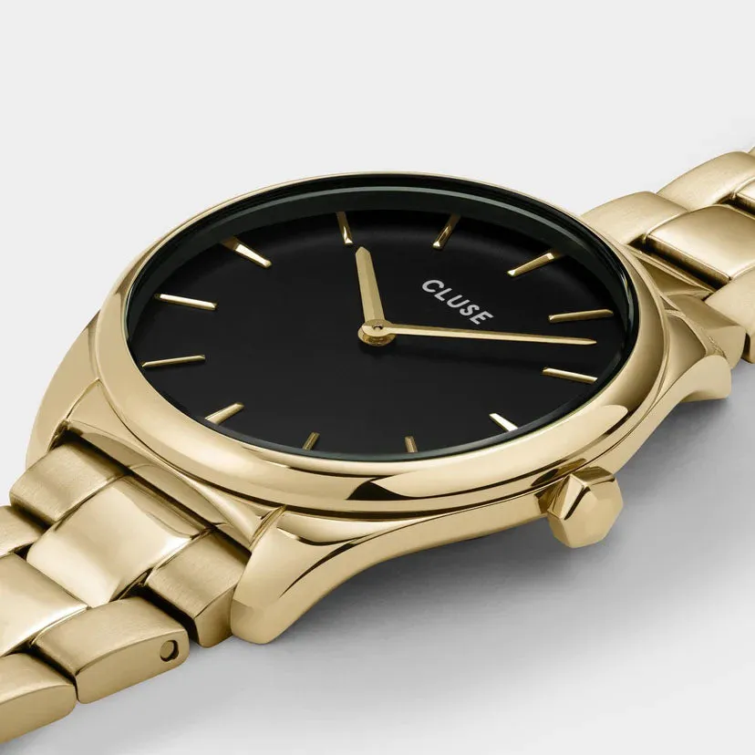 Cluse Feroce Petite Black Gold