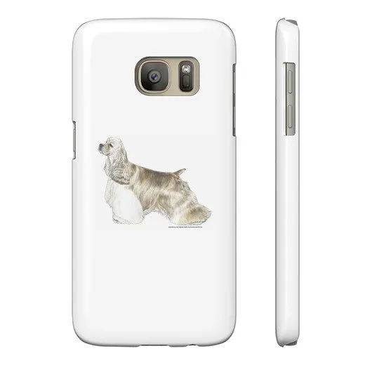 Cocker Spaniel Illustration Phone Case