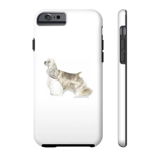Cocker Spaniel Illustration Phone Case