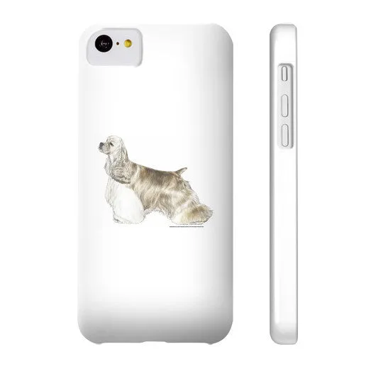 Cocker Spaniel Illustration Phone Case