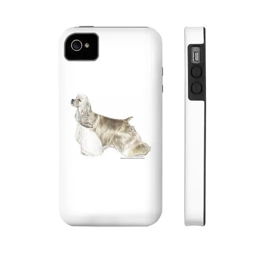 Cocker Spaniel Illustration Phone Case