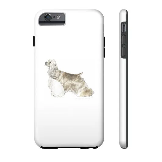 Cocker Spaniel Illustration Phone Case