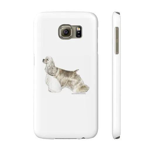 Cocker Spaniel Illustration Phone Case