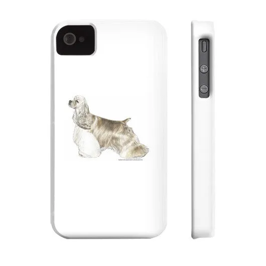 Cocker Spaniel Illustration Phone Case