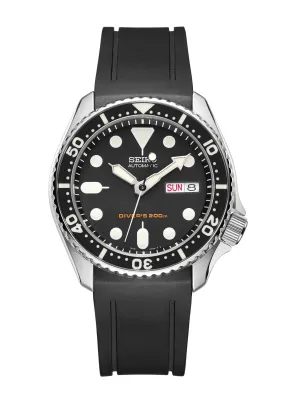 CURVED END RUBBER STRAP FOR SEIKO SKX (CB05)