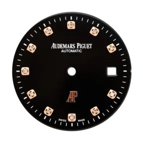 Custom Black/Diamond Dial for Royal Oak 41