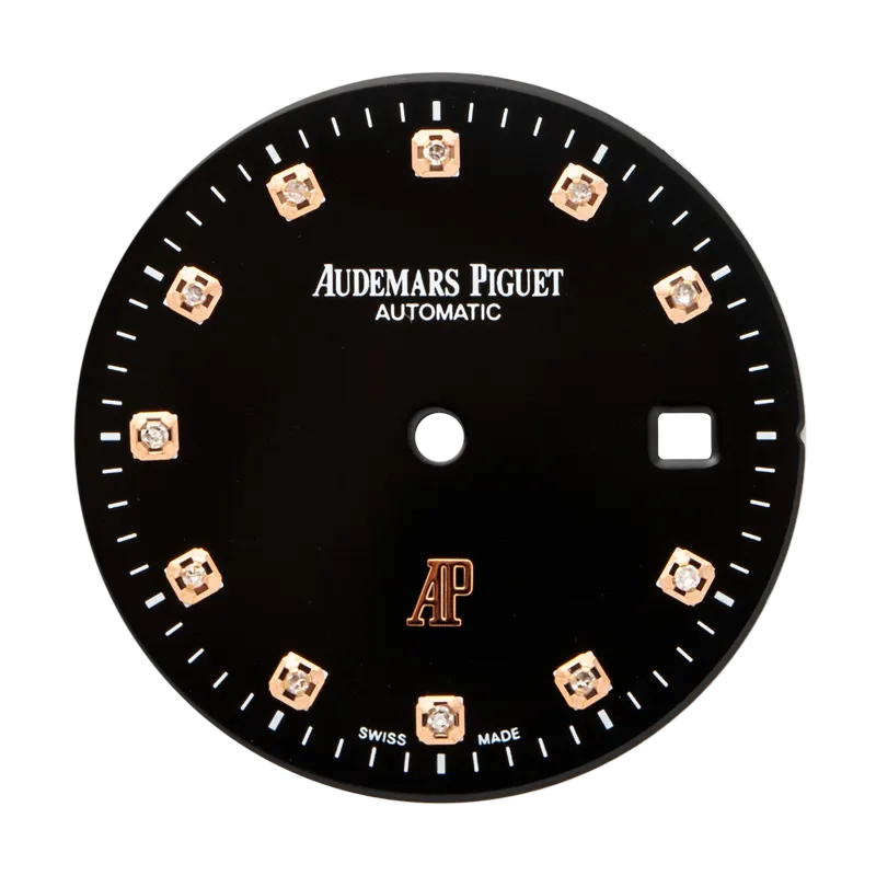 Custom Black/Diamond Dial for Royal Oak 41