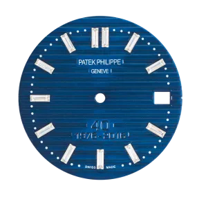 Custom Blue/Diamond Dial for Patek Philippe Nautilus 5711