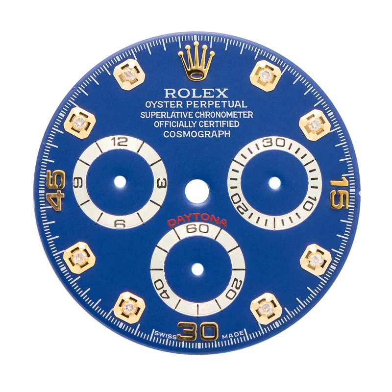 Custom Blue/Diamond Dial for Rolex Daytona