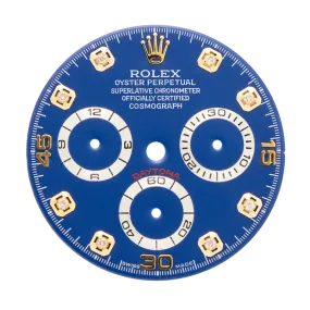 Custom Blue/Diamond Dial for Rolex Daytona
