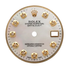 Custom MOP/Diamond Dial for Rolex Datejust 26