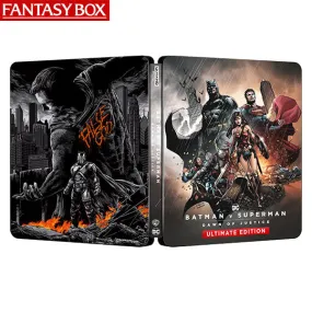 DC Batman v Superman Dawn of Justice 2016 Ultimate Edition Steelbook | AuroraX.Art