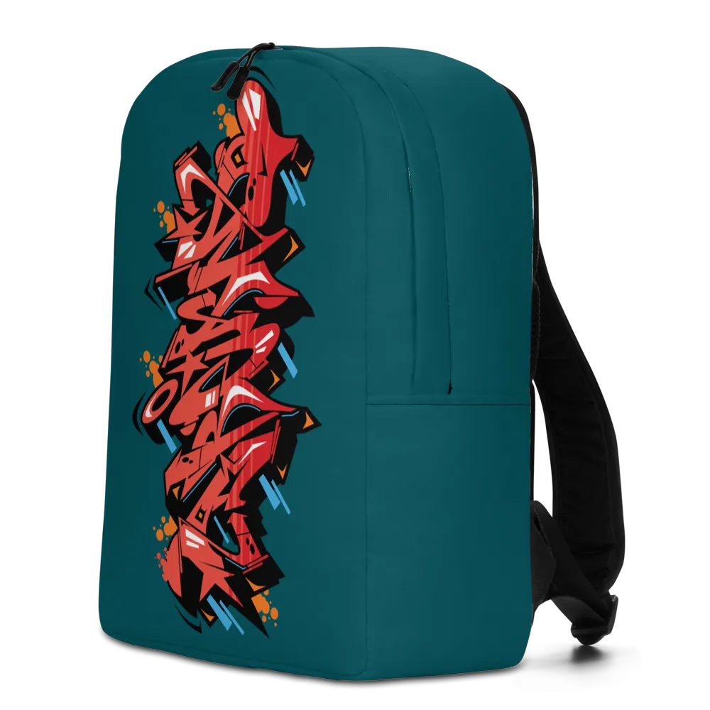 Dream Graffiti Minimalist Backpack