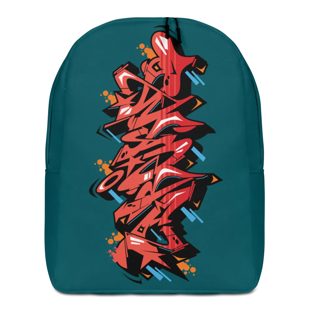 Dream Graffiti Minimalist Backpack