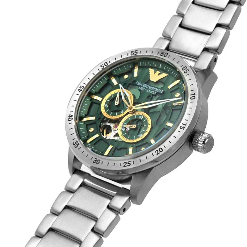 Emporio Armani Automatic Stainless Steel Men's Watch AR60053