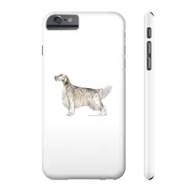 English Setter Illustration Phone Case