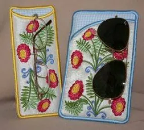 Fantasy Floral Eyeglass Cases