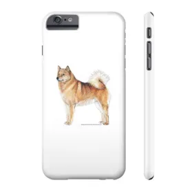Finnish Spitz Illustration Phone Case