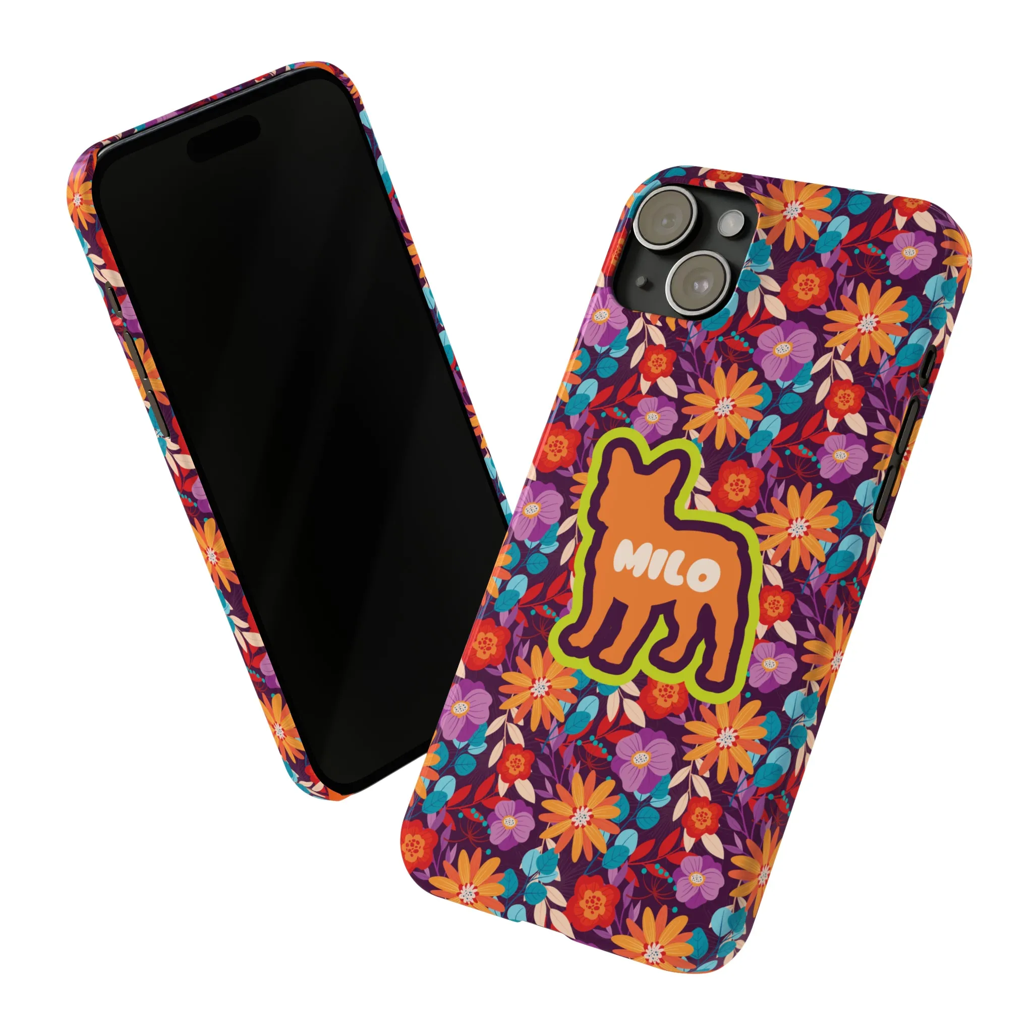 Flowers - Custom iPhone Cases  with name