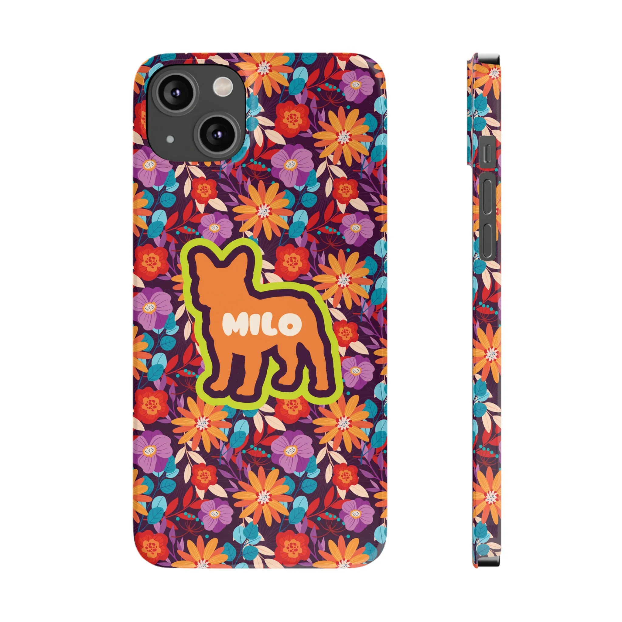 Flowers - Custom iPhone Cases  with name