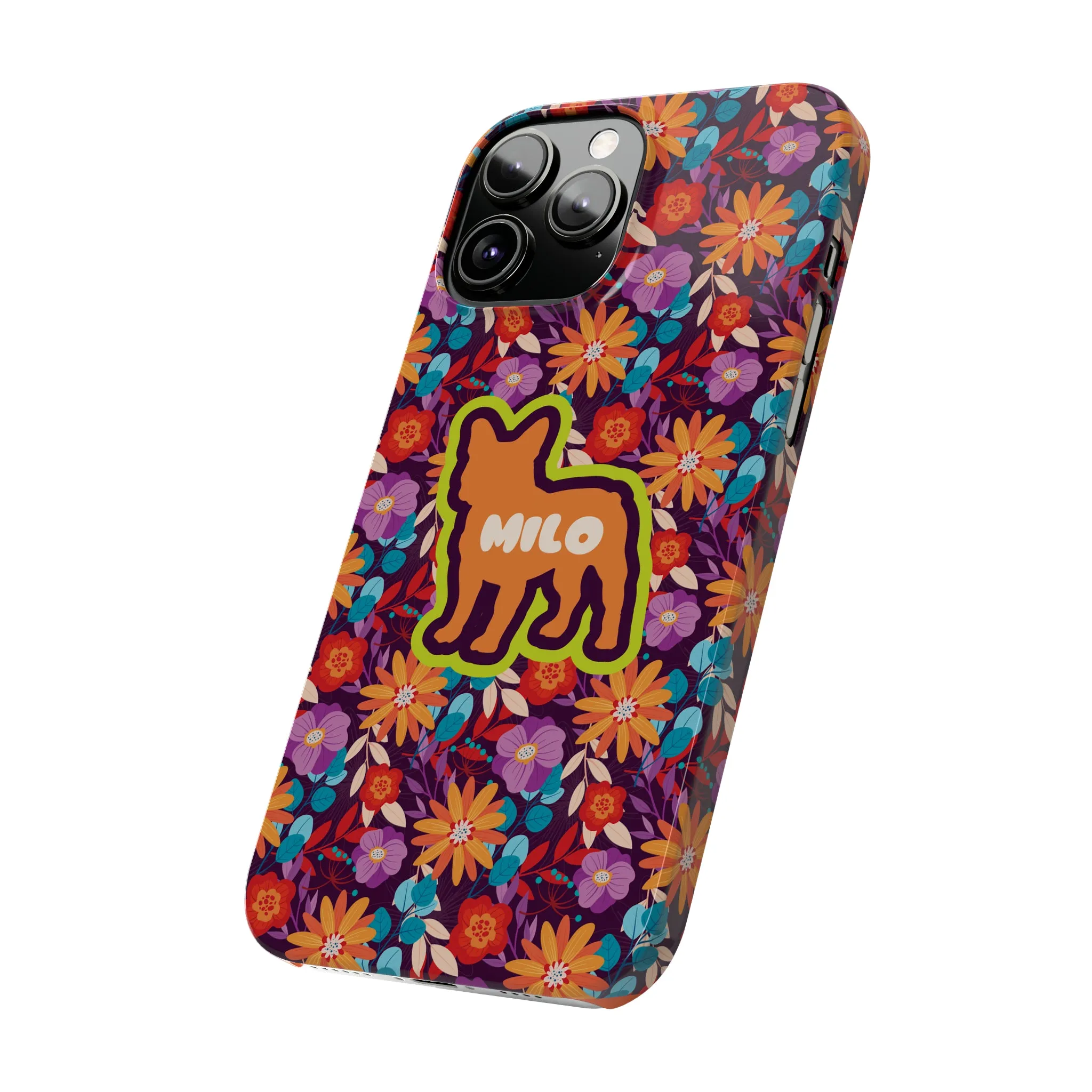Flowers - Custom iPhone Cases  with name