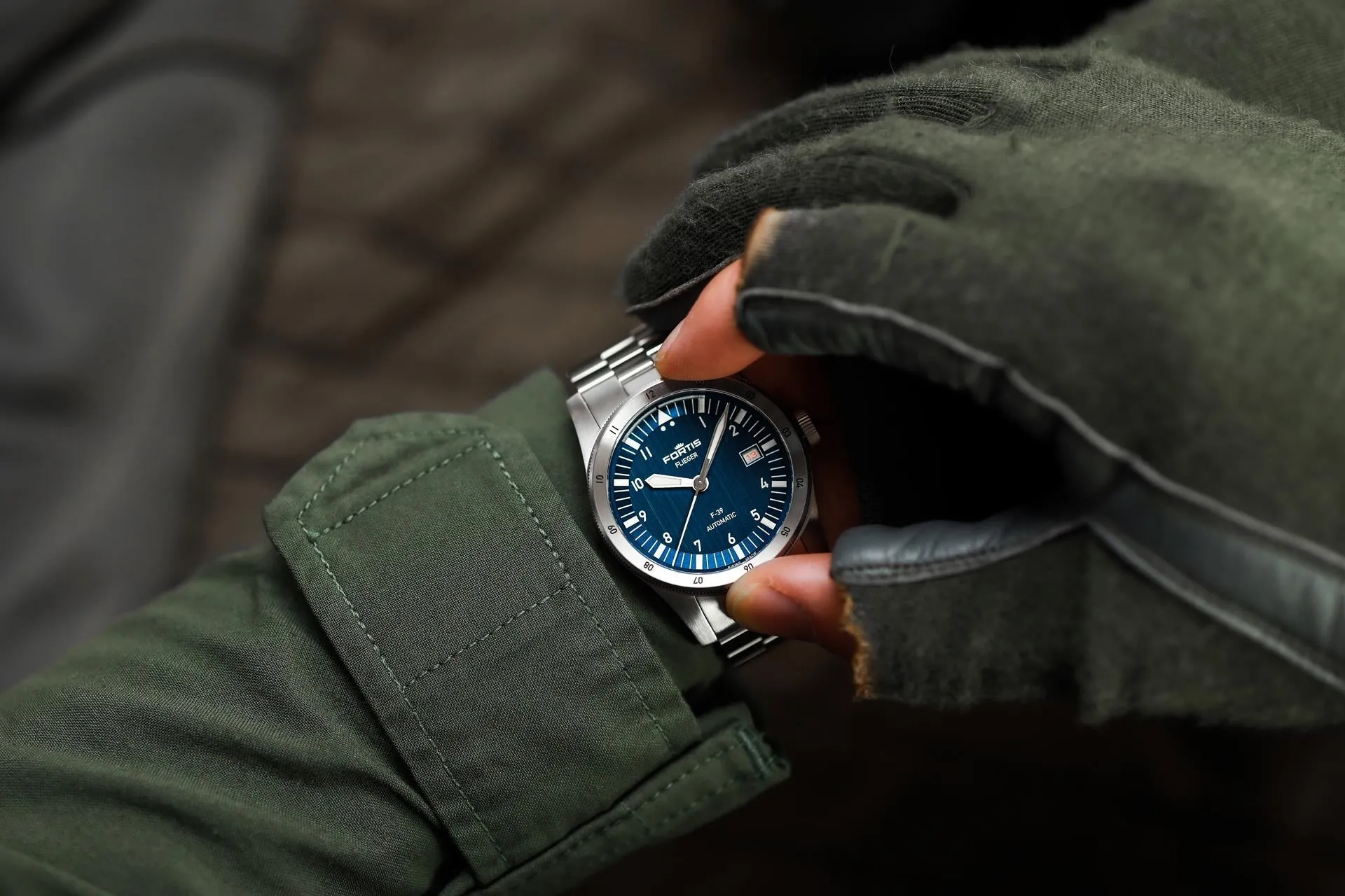 Fortis Flieger F-39 Automatic Liberty Blue
