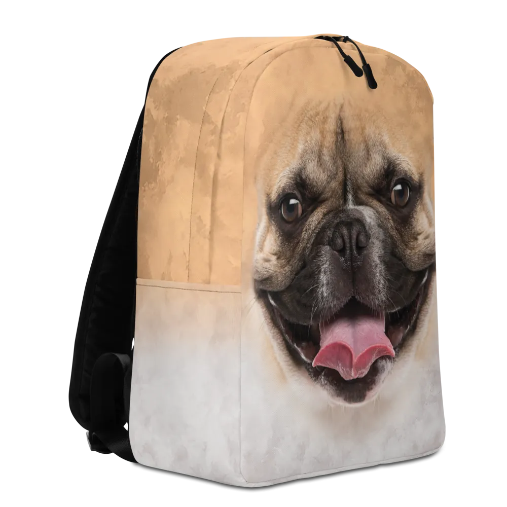 French Bulldog Minimalist Backpack