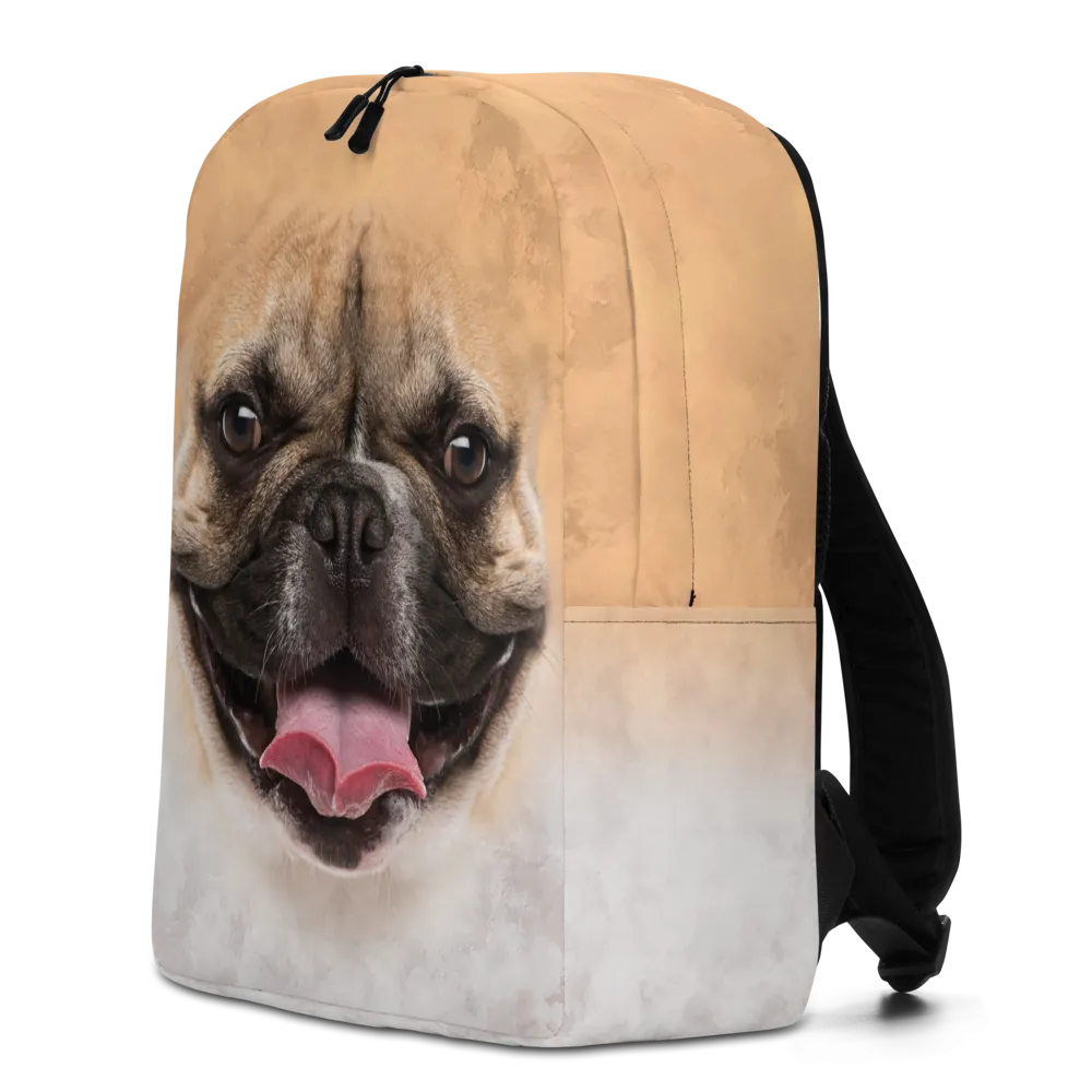 French Bulldog Minimalist Backpack