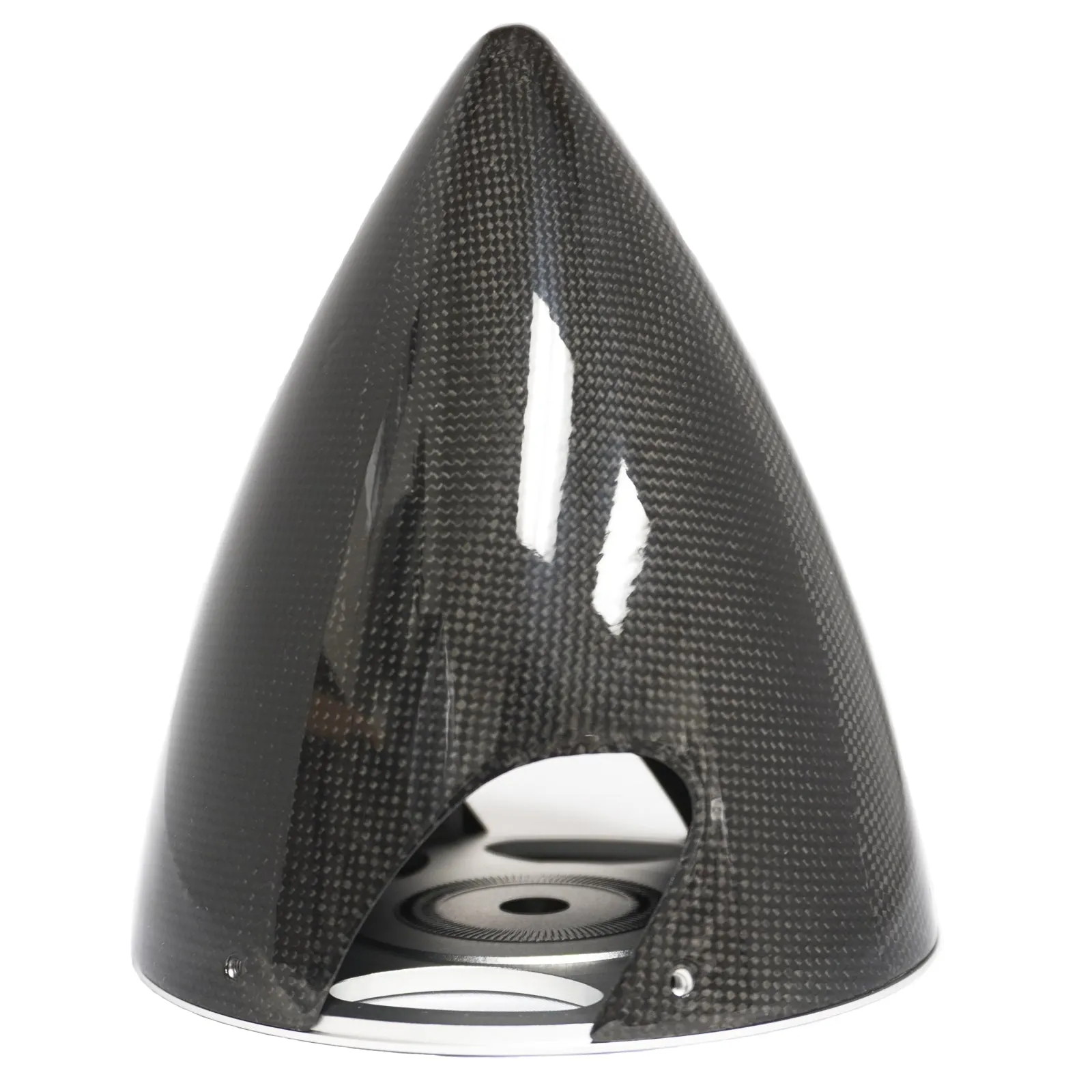 Gas Carbon fiber Spinner 2-Blade Wide Slot
