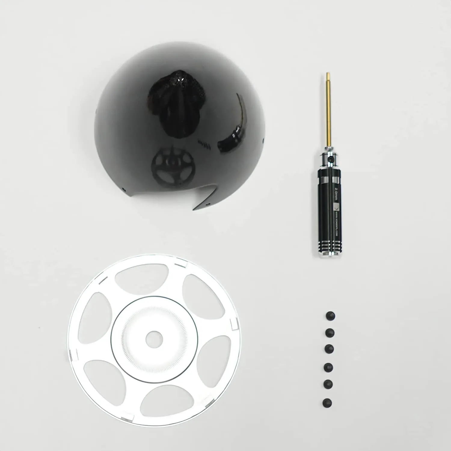 Gas Carbon fiber Spinner 2-Blade
