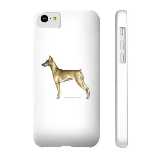 German Pinscher Illustration Phone Case