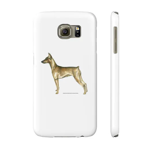 German Pinscher Illustration Phone Case