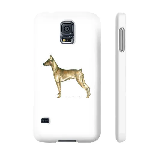 German Pinscher Illustration Phone Case