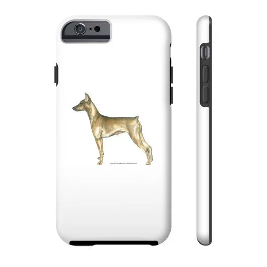 German Pinscher Illustration Phone Case