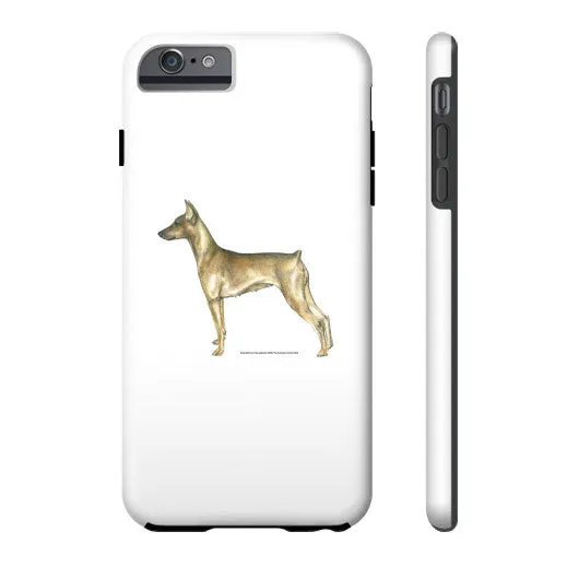 German Pinscher Illustration Phone Case