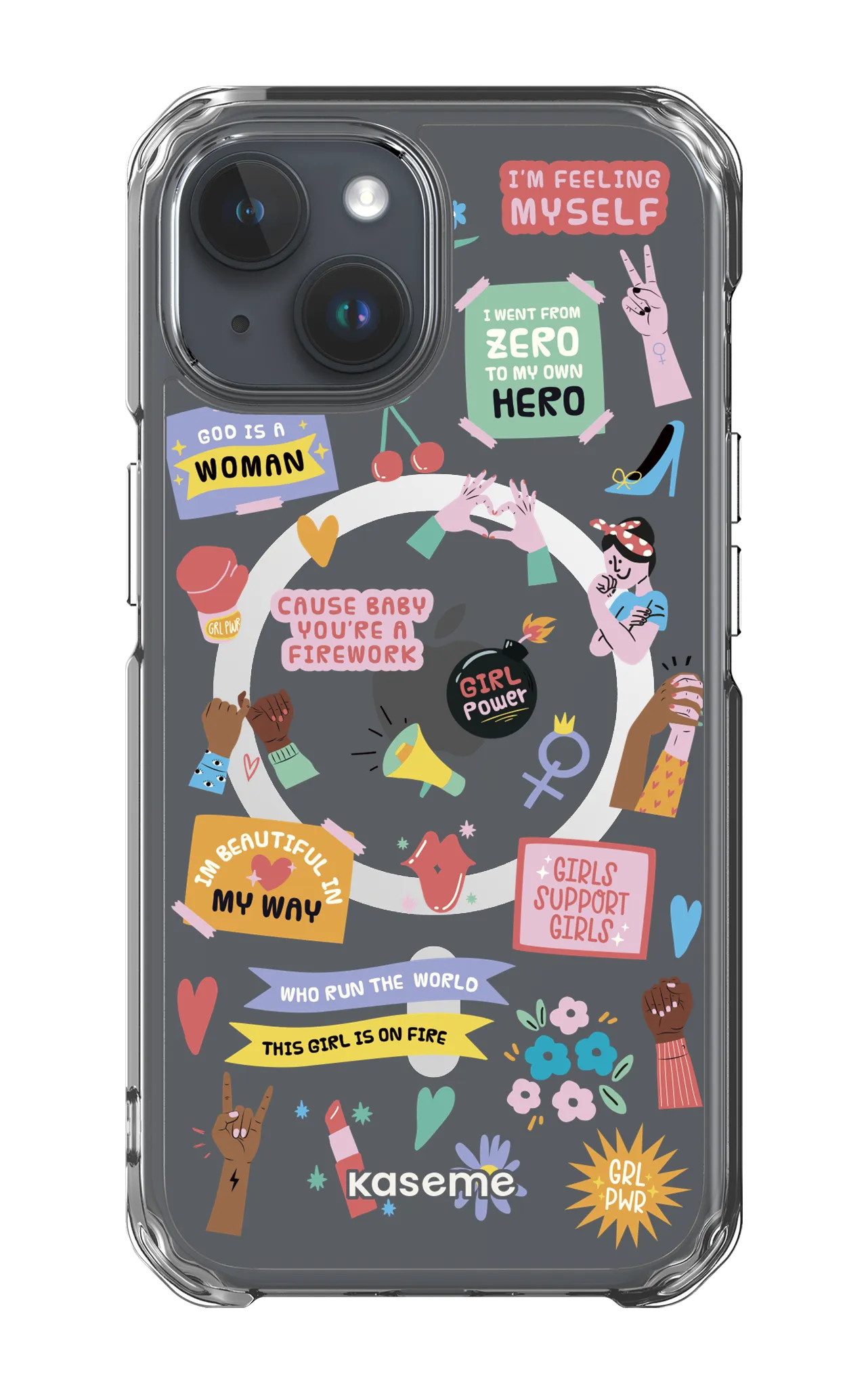 Girl Boss Clear Case