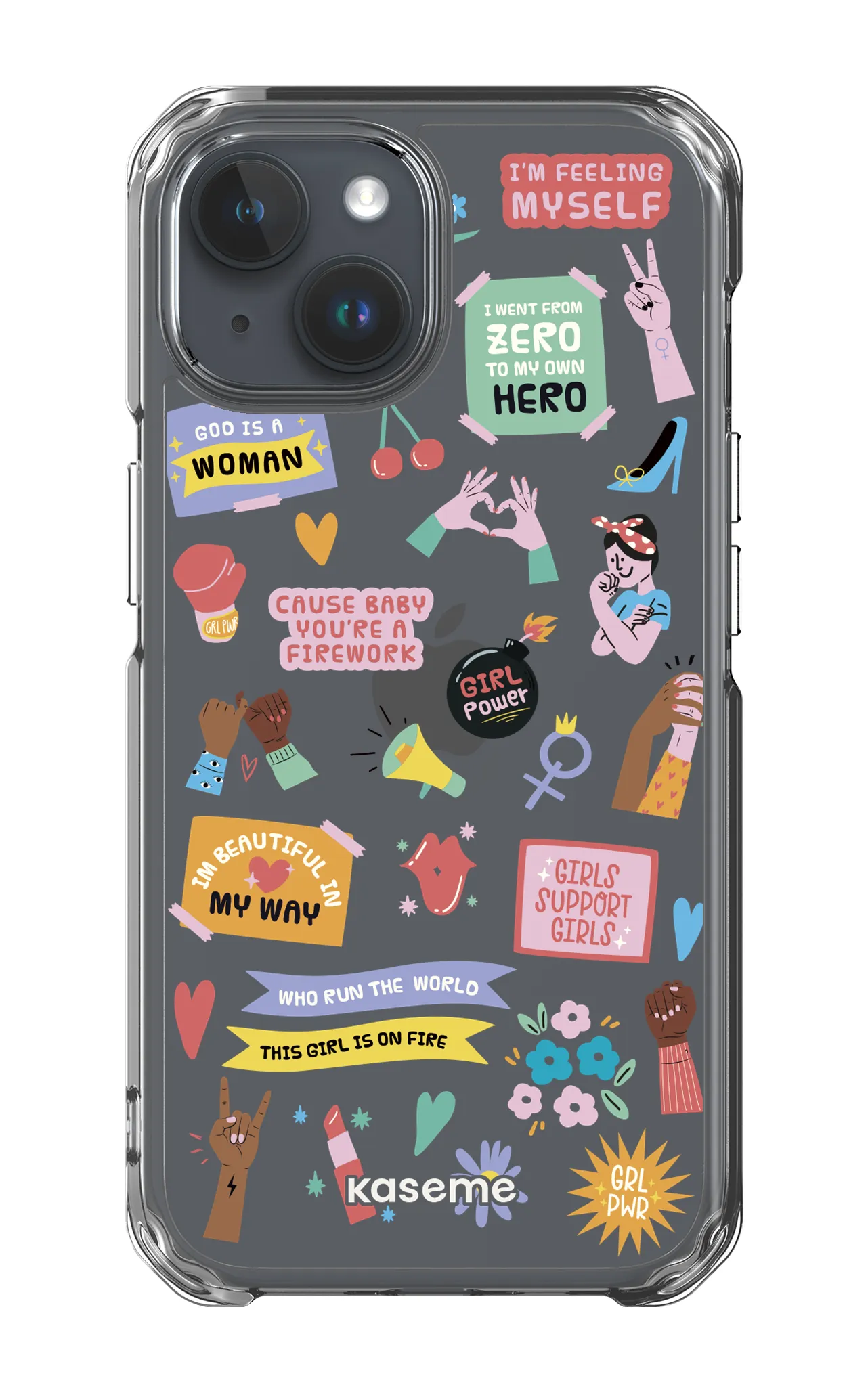 Girl Boss Clear Case