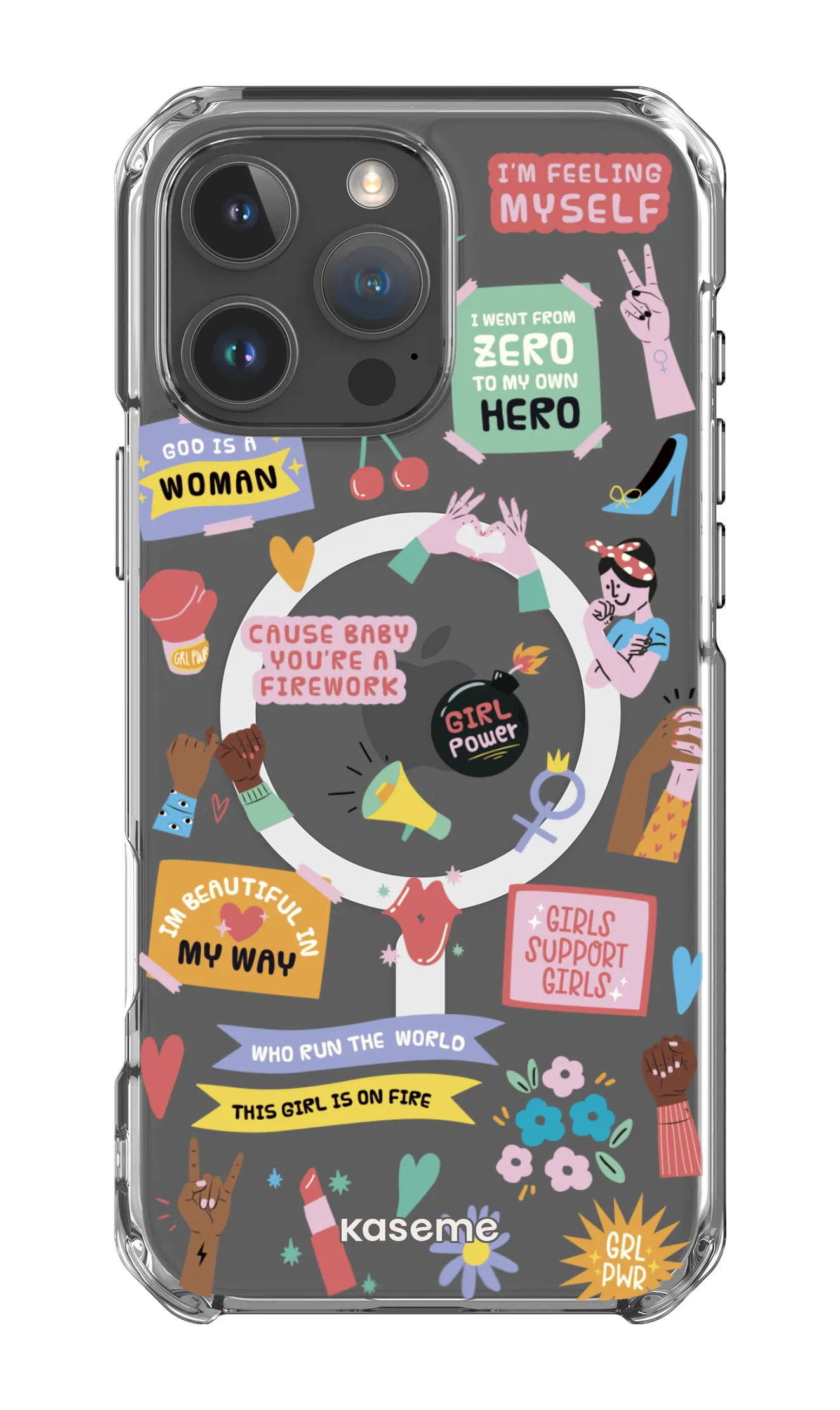 Girl Boss Clear Case