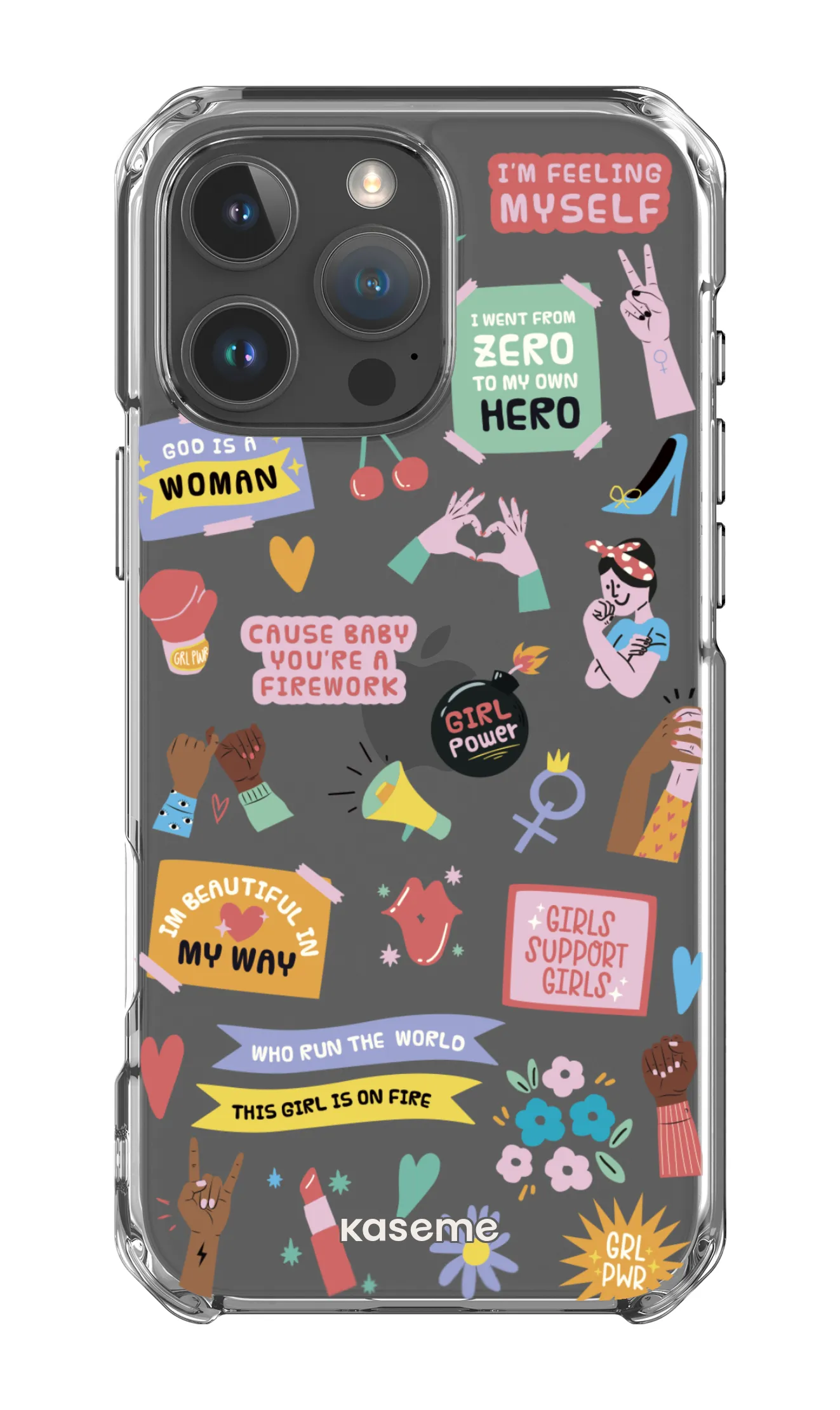 Girl Boss Clear Case