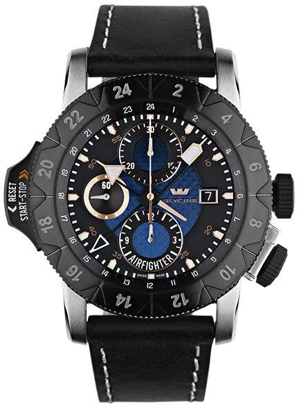 Glycine Watch Airman Airfighter Blue
